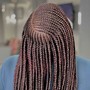 Human hair braids