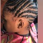 7-under Kids Braids w/extensions