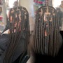 Box Braid Retouch