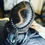 4 feed in Braids