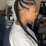 4 feed in Braids