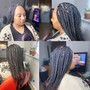 Extended Braided Ponytail