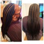 5-6 feed-in braids