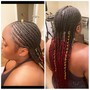 5-6 feed-in braids