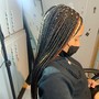 Jumbo knotless Box Braids