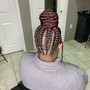 Wig braid down