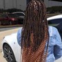 Large Knotless Braids