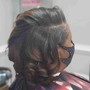 Silk Press  (natural hair)