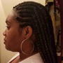 Front Cornrow / Back Box Braids