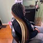 Extra small knotless braids 10 hours