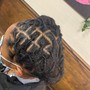 Kid's braid/ no hair added