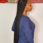 (Medium) kinky twists ( mid-back length)