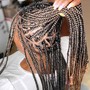 Medium Boho Knotless Braids