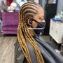 Traditional Goddess Box Braids(Waist Length)