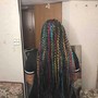 Medium Individual box  Braids/ pass your butt