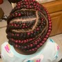 2 French braids