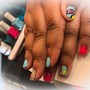 Manicure + Pedicure, Manicure - Nail Art, Pedicure - Nail Art