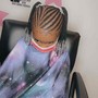 Kids boho deep wave full knotless