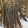 Natural Box braids