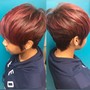 Permanent Color for short hair