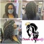 Half crochet/Half single faux locks