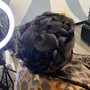 Pin Curls (after styling)