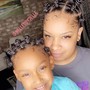 Bantu Knots for kids