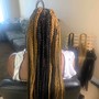 Jumbo knotless Box Braids