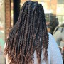 Jumbo Senegalese twist midback