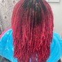 protective style prep with conditioning treatment