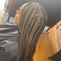 Medium box braids