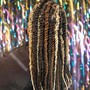 Invisible/ illusion Locs (Hair included)