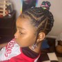 Kid's Braids w/o added hair