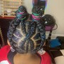 Kid's Braids w/o added hair