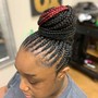 Feed in  Braided Ponytail