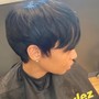 Touch Up the sides of short hair and back