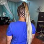 Knotless Individual Braids