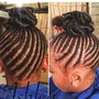 Kid's cornrow Braids