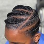 Knotless Individual Braids