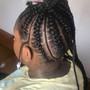 Small feedin braids