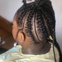 Small feedin braids