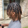 Loc retwist and style