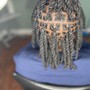 Loc-retwist (Shoulder to Bra strap length)