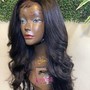 Lace Closure Sew In (glue method)