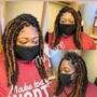 Large Knotless Braids(ask for wavy hair option)