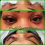 Eyebrow Tinting with brow Clean up