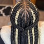 Skinny Back Braids