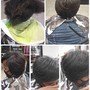 Shampoo and Style med to fine texture