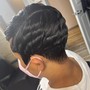 Virgin relaxer ex long w/style