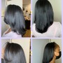 Relaxed Hair Root Touch Up